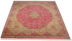 12x12.5 Vintage Bulgarian Kerman Design Square Carpet