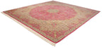 12x12.5 Vintage Bulgarian Kerman Design Square Carpet