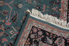 6x9 Vintage Indian Mohajeran Sarouk Design Carpet