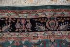 6x9 Vintage Indian Mohajeran Sarouk Design Carpet