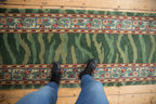 2.5x12 Vintage Indian Arts And Crafts Design Rug Runner