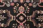 10x13.5 Vintage Indian Mohajeran Sarouk Design Carpet