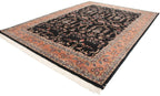 10x13.5 Vintage Indian Mohajeran Sarouk Design Carpet