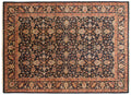 10x14 Vintage Indian Yezd Design Carpet