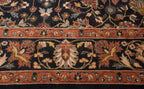 10x14 Vintage Indian Yezd Design Carpet