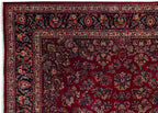 12x12 Vintage Fine Sarouk Square Carpet