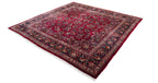 12x12 Vintage Fine Sarouk Square Carpet