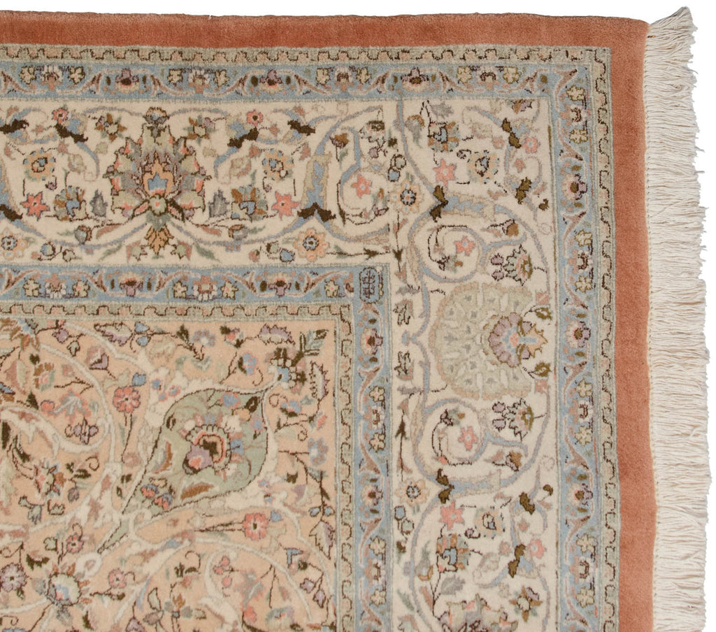 9.5x14.5 Vintage Tabriz Carpet