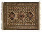 4.5x5.5 Vintage Ardebil Square Rug