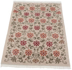 6x9 Vintage Indian Arts And Crafts Design Carpet