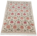 6x9 Vintage Indian Arts And Crafts Design Carpet