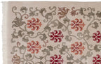 6x9 Vintage Indian Arts And Crafts Design Carpet