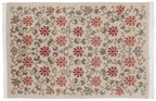 6x9 Vintage Indian Arts And Crafts Design Carpet