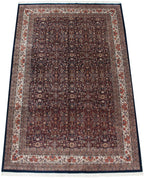 11.5x18 Vintage Indian Bijar Design Carpet