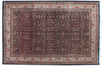 11.5x18 Vintage Indian Bijar Design Carpet