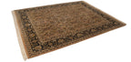 8x10 Vintage Indian Heriz Design Carpet