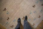 6x9 New Indian Folk Art Design Carpet