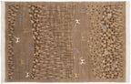 6x9 New Indian Folk Art Design Carpet