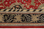 10x14 Vintage Indian William Morris Design Carpet