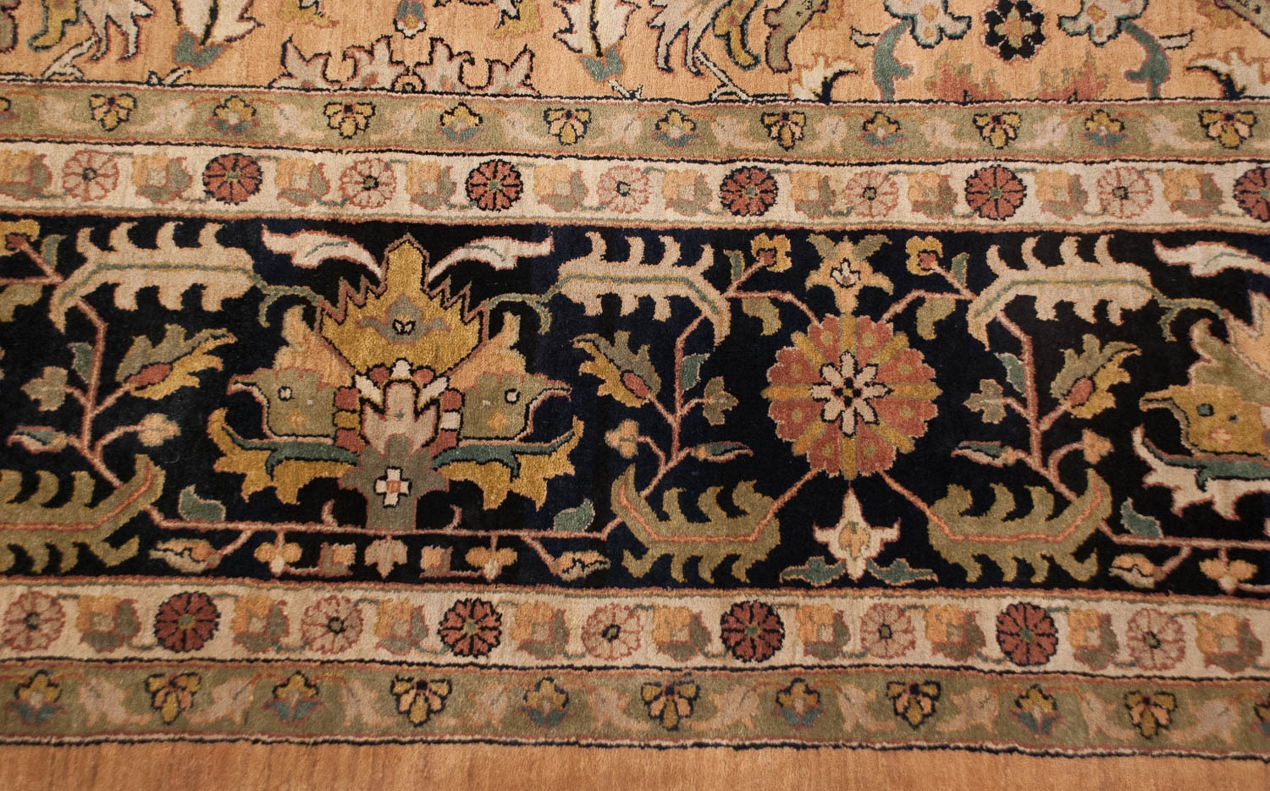 11.5x15 New Indian Heriz Design Carpet