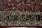 10x10 New Indian Tabriz Design Square Carpet