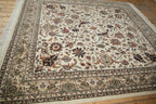 8x8 New Indian Isfahan Design Square Carpet