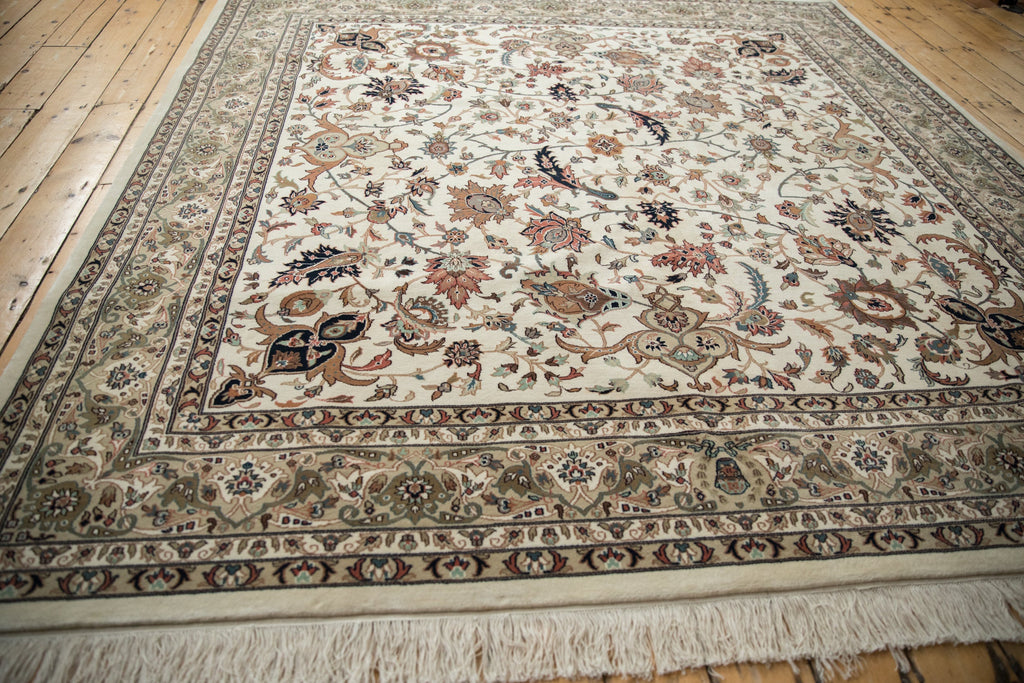 8x8 New Indian Isfahan Design Square Carpet