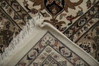 8x8 New Indian Isfahan Design Square Carpet