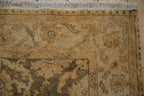 4x6 New Gold Wash Indian Oushak Design Rug