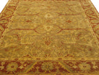 8x10 New Gold Wash Indian Oushak Design Carpet