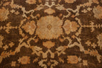 9x12 New Gold Wash Indian Oushak Design Carpet