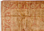 8x10 New Gold Wash Indian Oushak Design Carpet