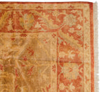 8x10 New Gold Wash Indian Oushak Design Carpet
