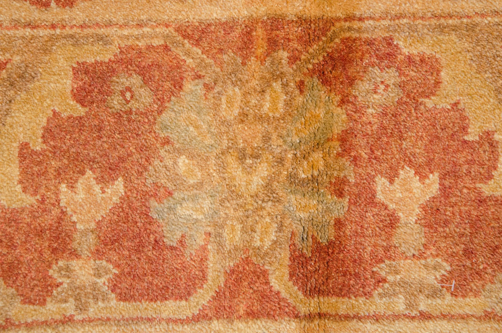 8x10 New Gold Wash Indian Oushak Design Carpet