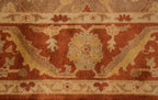 8x10 New Gold Wash Indian Oushak Design Carpet