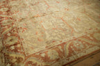 8.5x11.5 New Gold Wash Indian Oushak Design Carpet