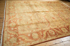8.5x11.5 New Gold Wash Indian Oushak Design Carpet
