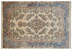 6x9 Vintage Fine Kerman Carpet