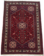 3.5x5 Vintage Abadeh Rug