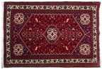 3.5x5 Vintage Abadeh Rug