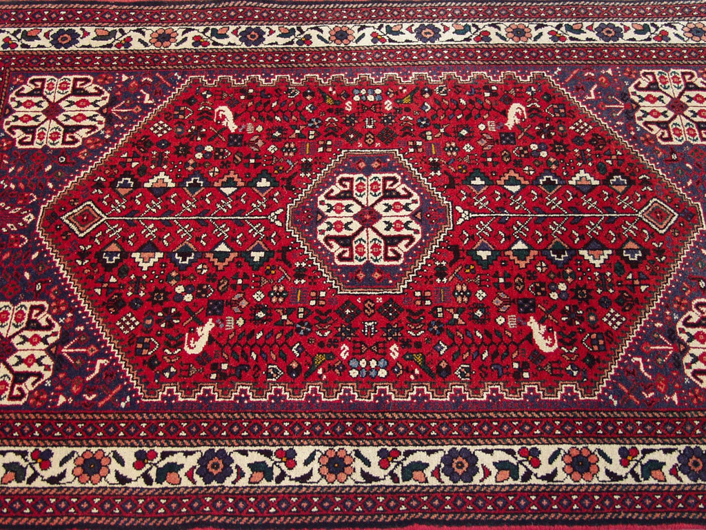 3.5x5 Vintage Abadeh Rug