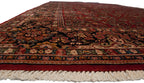 10.5x18.5 Vintage American Sarouk Carpet