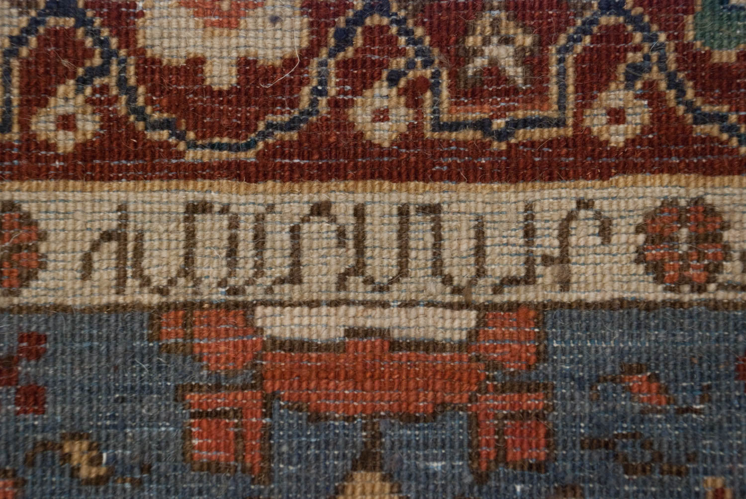 5x12 Vintage Armenian Veramin Design Rug Runner