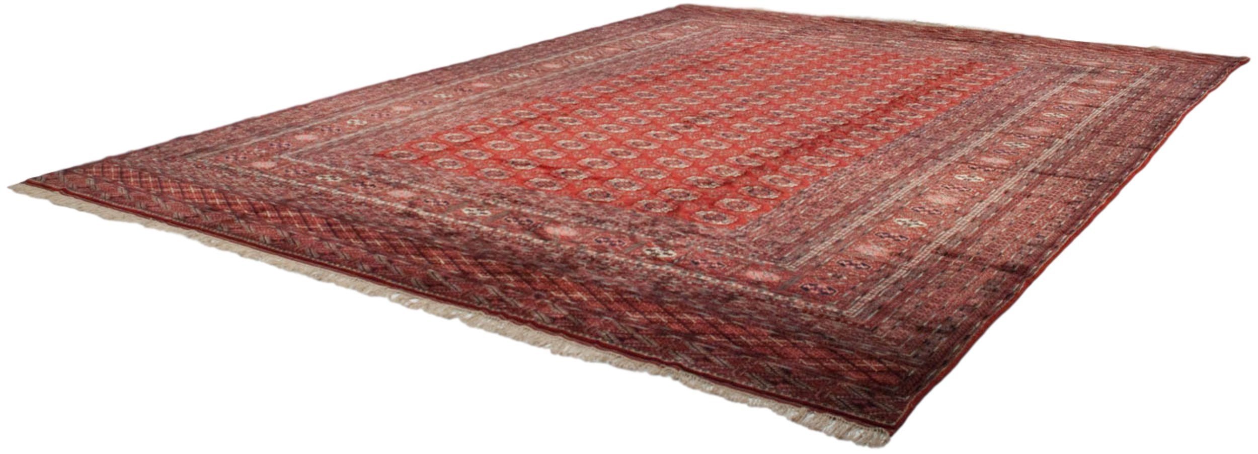 13x17.5 Vintage Fine Bokhara Carpet