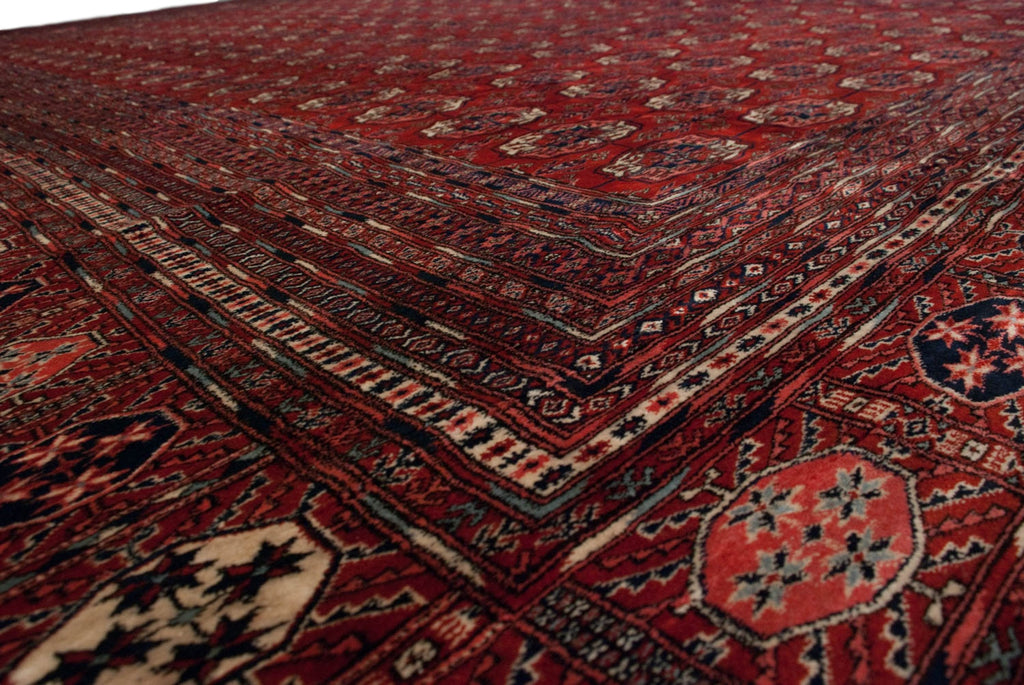 13x17.5 Vintage Fine Bokhara Carpet