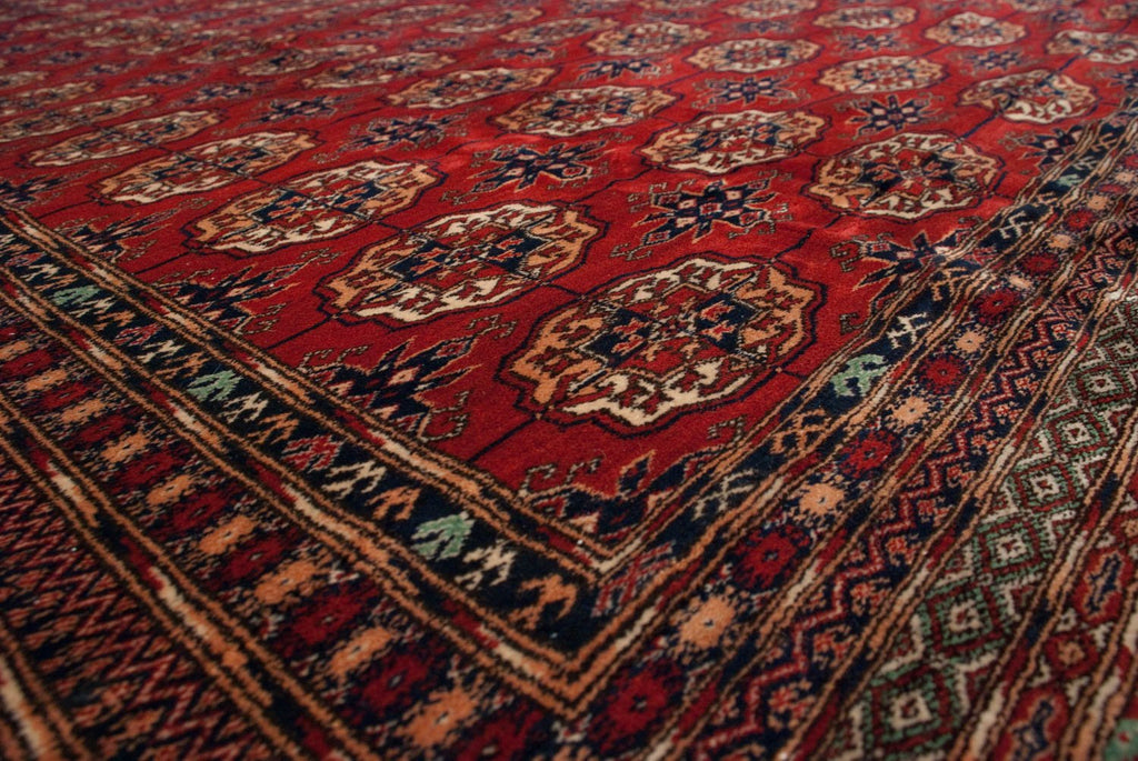 11x14 Vintage Fine Bokhara Carpet