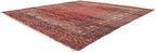 14x15.5 Vintage Fine Bokhara Square Carpet