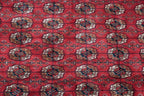 14x15.5 Vintage Fine Bokhara Square Carpet