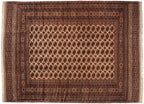 12x15.5 Vintage Fine Bokhara Carpet