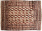 12x15.5 Vintage Fine Bokhara Carpet